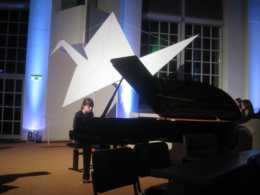 Flügel Piano Origami