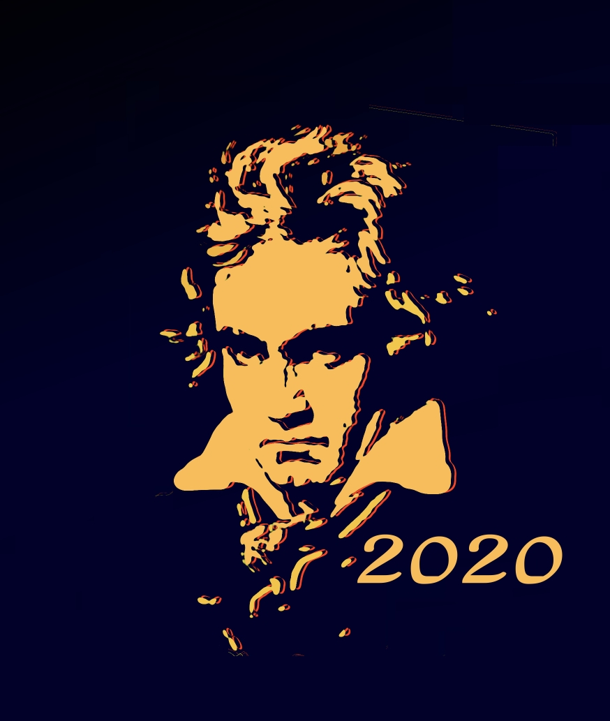 Beethoven-Variation in Schwarz und Gold zum Jubiläumsjahr 2020