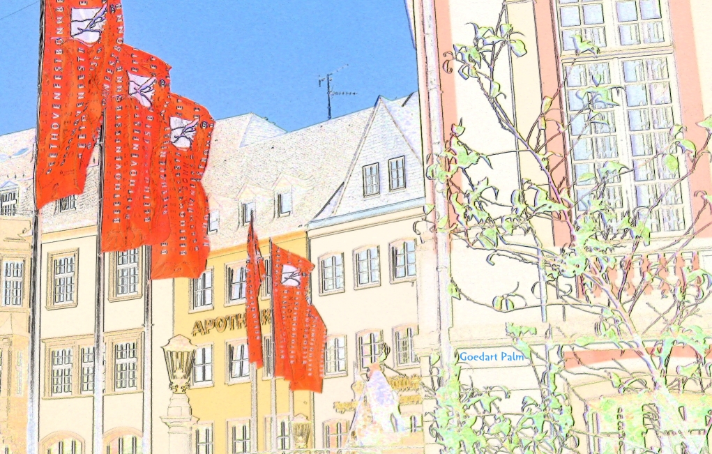 Rathaus Bonn Beethovenfest Ludwig van B. 