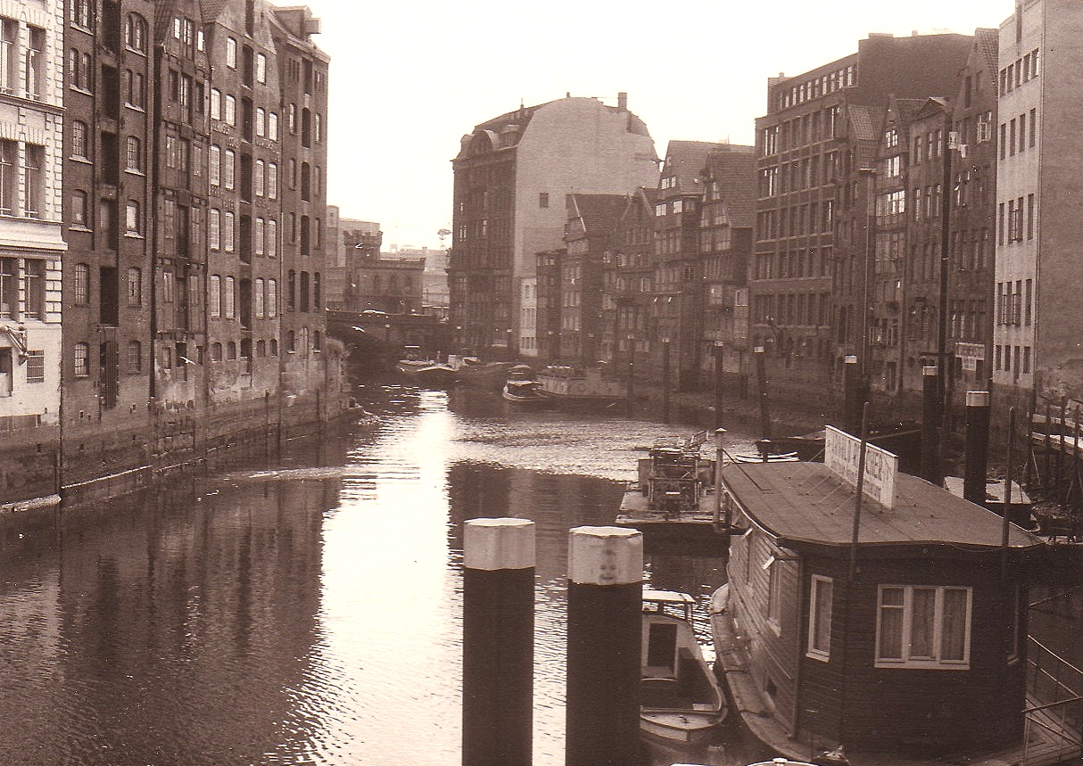 Hamburger Speicherstadt in den sechziger Jahren, fotografiert von Johann Palm