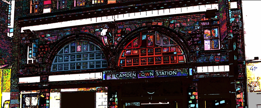Camden Town und seine Marktoberflächen von Goedart Palm