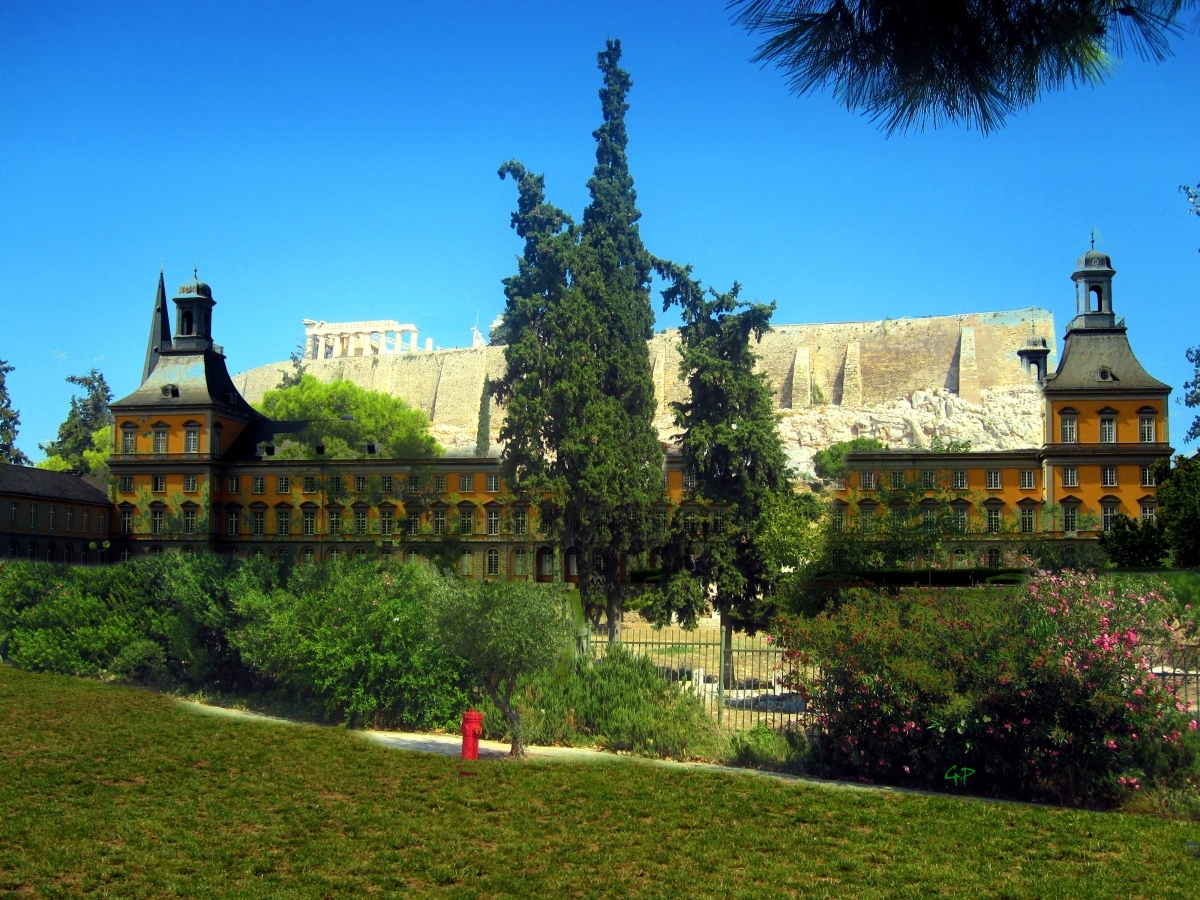 Hofgarten Klassische Front Gestalte Bonn